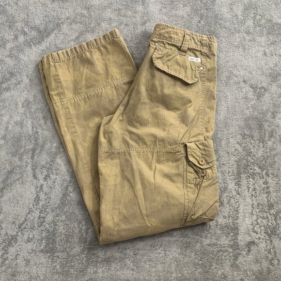 Aemkei Other - Aemkei Cargo Pants Mens Size 28x33” Camo Pattern Outdoor Gorpcore Ripstop Beige